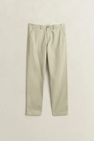 GANT - Classic Regular Fit Chinohose clay beige - Gr. - 32