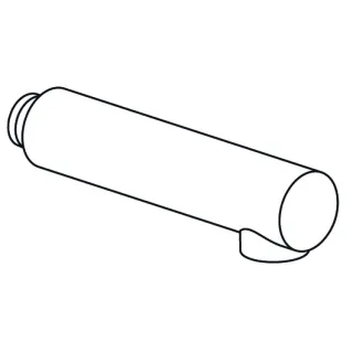 KWC Auszugauslauf LIVELLO, Edelstahl,536225 536225