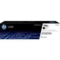 HP Tonerkartusche HP original Toner 106A black/schwarz W1106A, (Packung, 1-St), original Laser Jet Toner Kartusche 106 schwarz