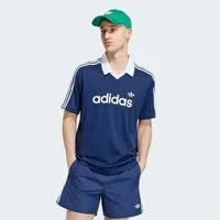 adidas Originals Poloshirt LEICHTES SPORT-TRIKOT sportlicher Stil, ohne Verschluss, aus Polyester, Kurzarm