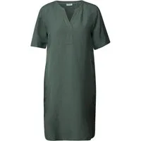 CECIL Midikleid LINEN_LI/CV_Solid Split Neck D