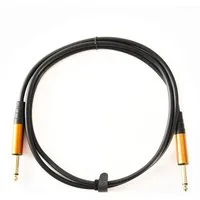 FAME Instrumentenkabel, Dual Shielded Instrumentenkabel, E-Gitarrenkabel, Vergoldete