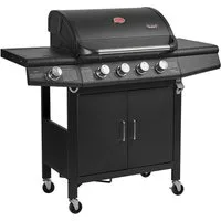 TAINO Gasgrill RED, 4+1, Piezozündung, mit Grillspieß-Auflage