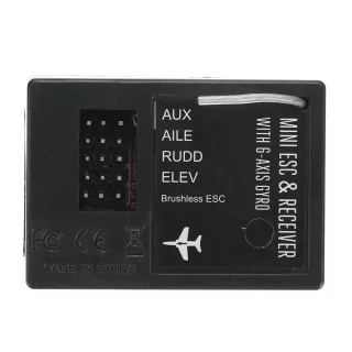 Volantex RC EAR403 PR2202 5CH Receiver with Gyro for RC Airplane 765-1/Super Cup 765-2/767-2 Ranger 750