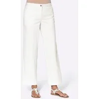 Witt Bequeme Jeans Jeans-Culotte komfortabel aus weichem Twill, knöchellang