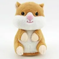 Kögler Plüschfigur Labertier Hamster Schnuffi plappert Alles nach und bewegt Sich
