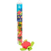 PLUS-PLUS Plus Plus - 100 Kreativ Bausteine Meeresschildkröte Spielbausteine, (100 St)