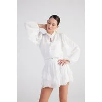HOLLY LOLLY Langarmhemd Pixie-Shirt mit Stickerei