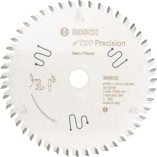 Bosch Kreissägeblatt BS MU H 165x20-56 - 2608642387