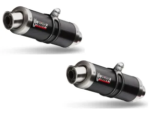 Sport Auspuff MIVV GP Steel Black Kawasaki Z 1000 Bj. 2010-2013 Typ: ZRT00D mit ABE