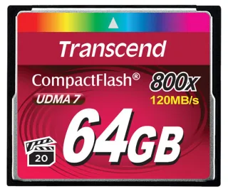 Transcend Flash-Speicherkarte | ts64gcf800 | 64 GB - 800x