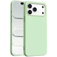 CoolGadget Handyhülle Silikon Colour Series Slim Case für Apple iPhone 17 Pro Max 6,9 Zoll, Hülle weich Handy Cover für iPhone 17 Pro Max Schutzhülle Innenfleece