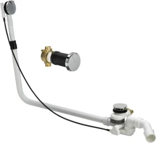 Viega Multiplex Trio F 6145.6 in 1070mmxDN40/50 Kunststoff verchromt 675479