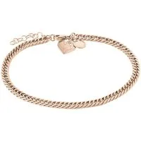 Liebeskind Berlin Fußkette Broken Heart Chunky Edelstahl