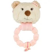Sterntaler® Greifling Greifling BÄR Betty (0-tlg), kuschelig weiche Spielfigur, mit Rassel, Silikonring