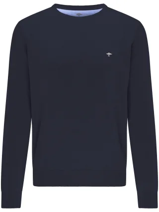 FYNCH-HATTON - O-Neck navy - Gr. - 3XL