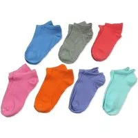Camano Sneakersocken CA3729 (Packung, 7 Paar) Mädchen Sneaker-Socken, Sneakersocken, Jungen & Mädchen, Kindersocken