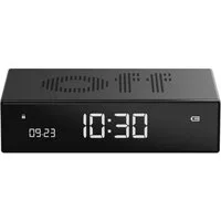 Lexon Quarzwecker LR152N Digitalwecker Flip Premium Schwarz