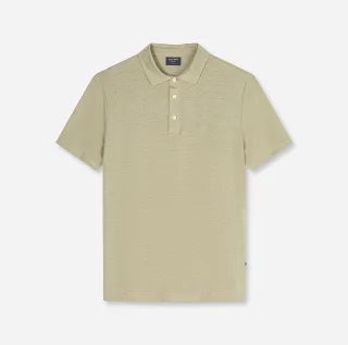 OLYMP - Linen Polo mint - Gr. - M