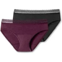 Schiesser Periodenslip Secret Care (2er-Pack) mit zuverlässigem Auslaufschutz