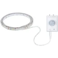 Paulmann LED-Streifen 1m inkl Akku 1,4W 3,7V weiß Kunststoff, 1-flammig, Bewegungsmelder- und Dämmerungssensor