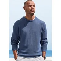 John Devin Strickpullover Pullover in modischer Strickstruktur