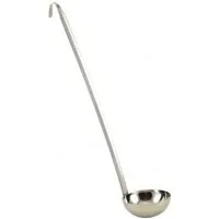 Grillplanet Suppenkelle Schöpfkelle aus Edelstahl 100 ml 35 cm länge