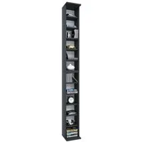 VCM Standregal Holz CD DVD Stand Aufbewahrung Deko Regal Bigol, 1-tlg., 180x21x20cm CD DVD Aufbewahrung, stehend
