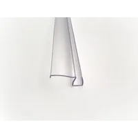 Kristhal Dusch- & Baddesign Duschdichtung Duschkabinen Schiebetürdichtung mit Dächlein für Schiebetüren aus Glas, L: 100 cm