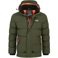 Geographical Norway Steppjacke Herren Winter Jacke warm gefüttert Parka Steppjacke Outdoor gesteppt