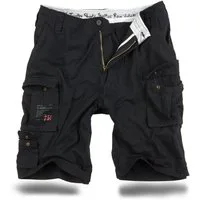 Trooper Cargoshorts Trooper Bermuda Baumwolle Sommer Shorts Kurze Hose Army knielang