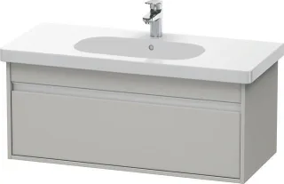 Duravit Ketho Waschtischunterbau wandhängend Betongrau Matt 1000x455x410 mm - KT666800707 KT666800707
