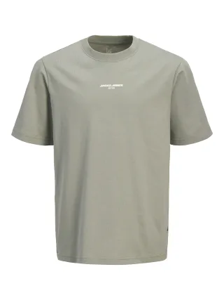 JACK&JONES - JCOLIDO AOP BACK PRINT TEE SS CREW JNR Shadow - Gr. - 152
