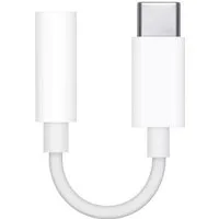 Firelia AUX-Adpater USB-C auf 3,5-mm Klinkenstecker Audio-Adapter USB-C zu 3,5-mm-Klinke, Für iPhone oder iPad, Weiß