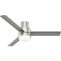 Hunter Deckenventilator Deckenventilator Gilmour Nickel mit Licht