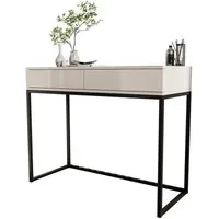 Lookway Konsolentisch BLANCO GLAMOUR Konsole in Kaschmir auf Gestell (1x Konsole), Breite: 100 cm