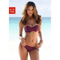 LASCANA Bügel-Bandeau-Bikini-Top Italy, mit seitlichen Stäbchen