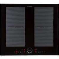 Klarstein Induktions-Kochfeld Delicatessa 60 Induktionskochfeld autark 4 Zonen 7000W Glaskeramik, Einbau Induktionskochfeld 4 Kochfelder Platten Induktionsherd