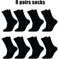 Yalion Socken YALION Premium Herren & Damen Business Socken Baumwolle Businesssocken (8-Paar)