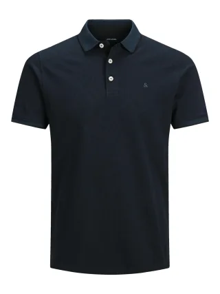 JACK&JONES - JJEPAULOS POLO SS NOOS PLS dark navy