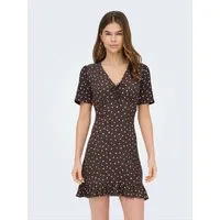 ONLY Minikleid ONLMolly (1-tlg) Drapiert/gerafft