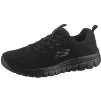 Skechers Graceful - Get Connected Sneaker Freizeitschuh, Halbschuh, Schnürschuh für die Maschinenwäsche geeignet
