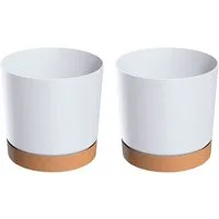 Prosperplast Blumentopf TUBO PM (Set, 2 St)