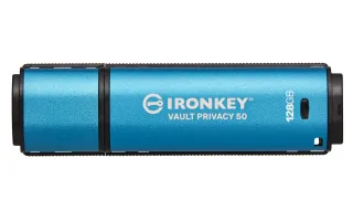 Kingston IronKey Vault Privacy 50 Series | ikvp50/128gb | USB-Flash-Laufwerk
