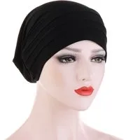 Cachito Strickmütze Haar Wrap für Damen Weich Turban Cap Stretch Jersey Kopftuch Atmungsaktiv Leichtgewicht Turban für Frauen