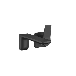 Dornbracht Waschtisch-Wand-Einhandbatterie ohne Ablaufgarnitur LISSE 36860845 Schwarz matt 36860845-33