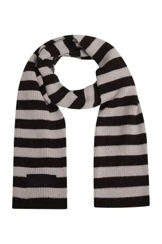 Smith&Soul - Striped Knit Scarf - Gr. - ONE SIZE