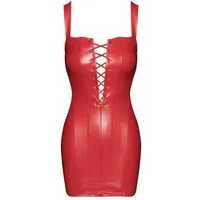 Noir Handmade Minikleid Minikleid in rot - S