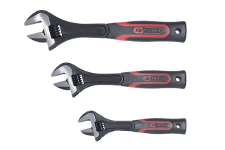 KS Tools Rollgabelschlüssel-Satz 2-Komponentengriff, 3-tlg - 577.0199