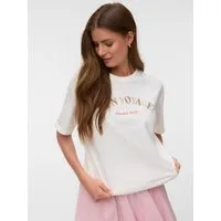 Vero Moda Kurzarmshirt VMSARA MIA SS TOP BOX JRS SPE GA Baumwolle, regular fit
